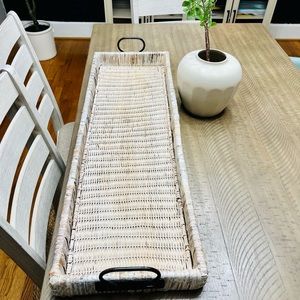 Rattan Wicker Decor Tray
